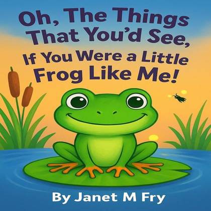 Cover of Oh, The Things That You'd See, If You Were a Little Frog Like Me!